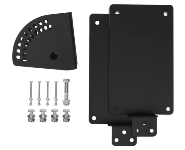 Bromic Heating Ceiling Bracket Kit, Bracket, Paddles & Screws Black (Open Box)